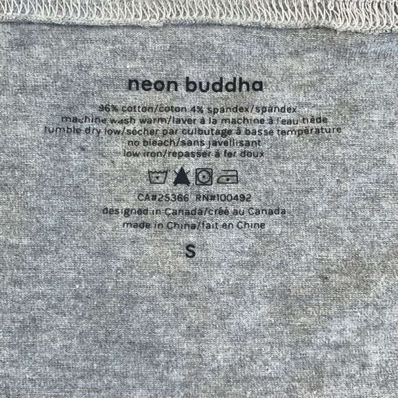 Neon Buddha NTW 2022 Spring Basic Short Sleeve Tee - Picture 3 of 4